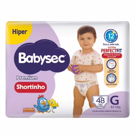 Fralda Babysec Premium Shortinho