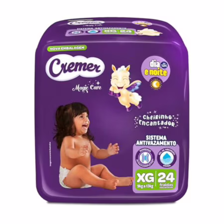 Fralda Cremer Econômica XG 24 Unidades