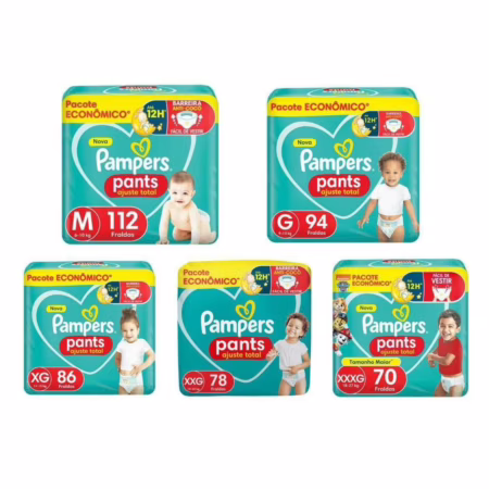 Fralda Pampers Pants Ajuste Total M ao XXXG