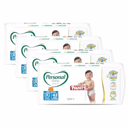 Fralda Personal Baby Premium Pants G 168 unidades
