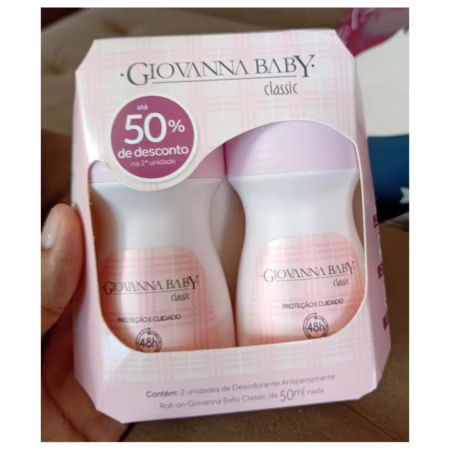 Giovanna Baby - Desodorante Roll On Giovanna Baby 50Ml Fem Classic