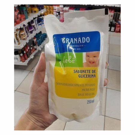Granado Refil Sabonete Líquido Bebê, Tradicional, 250ml