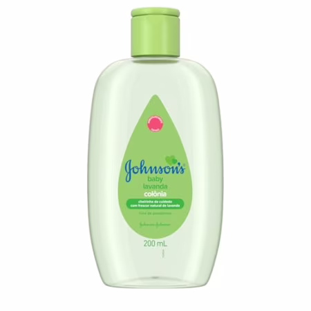 Johnson's Baby Colônia Refrescante Lavanda Para Bebês, 200ml