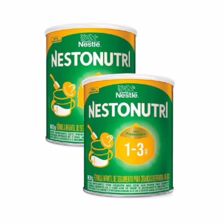 Kit 2 Fórmula Infantil Nestonutri 1+ 800g