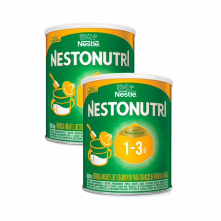 🛍️Kit 2 Nestonutri 1 a 3 Anos Fórmula Infantil de Primeira Infância 800g