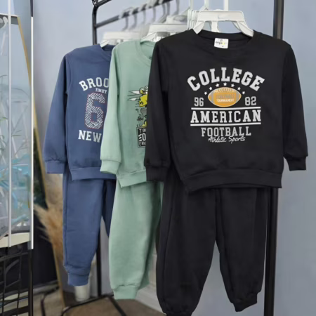 💎 Kit 6 Peças Moletom Masculino 3 Conjunto Inverno Infantil