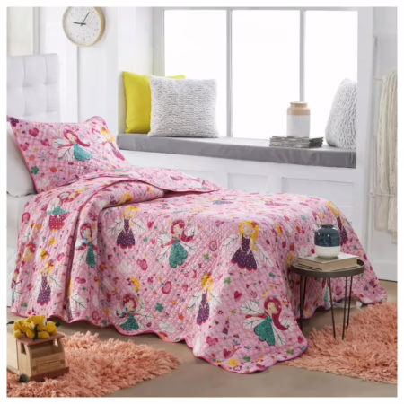 Kit Cobre Leito Jogo De Cama Solteiro Infantil Menino Menina Menininha