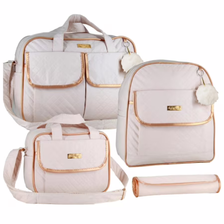 Kit Mala Saída Maternidade com Mochila Menino/Menina Impermeável Multifuncional