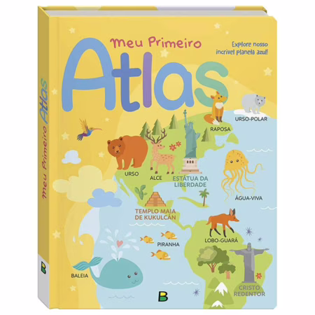 Livro Meu Primeiro Atlas
