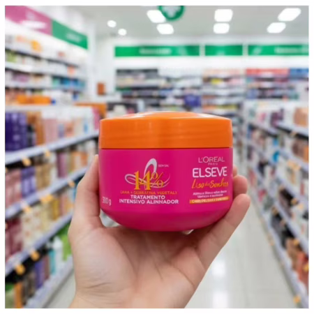 L'Oréal Paris Elseve Liso dos Sonhos Creme de Tratamento com Queratina Vegetal e AHA