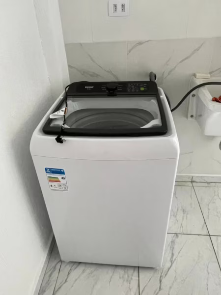 Máquina De Lavar Cwn15ab 15kg Branca Consul Cor Branco 127v
