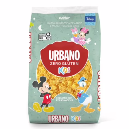 Massa Urbano Personagens Kids 500g