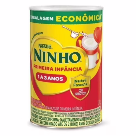 Ninho Fases 1 Fórmula Infantil Ninho Fases 1+ Lata 1,2kg