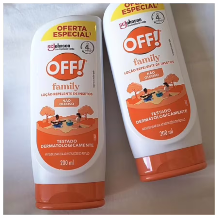OFF! Family Loção Repelente de Insetos e Mosquitos, 200ml