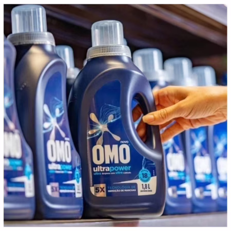 OMO Lava-Roupas Líquido Omo Ultra Power Frasco 1 8L