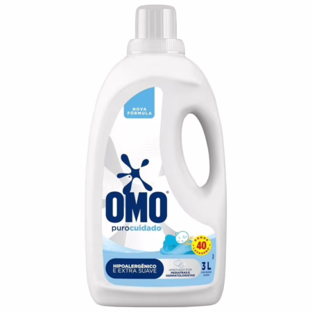 OMO Sabão Líquido Puro Cuidado 3L