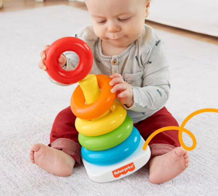 Pirâmide de Argolas Fisher-Price