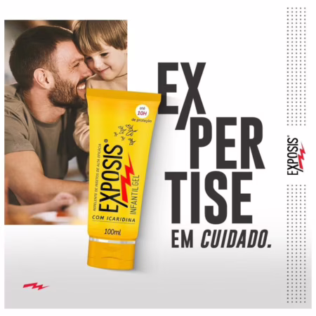 Repelente Exposis Infantil Gel 100ml