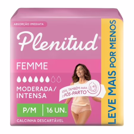 Roupa Íntima Plenitud Active Mulher