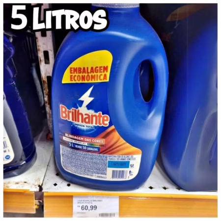 Sabão Liquido Brilhante 5L
