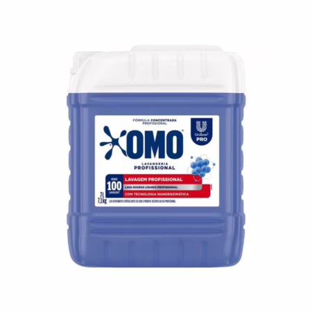 Sabão Líquido Omo 7L Lavanderia Profissional Lavagem Perfeita Profissional