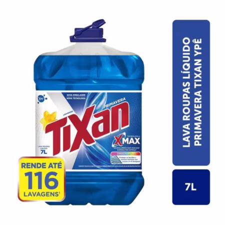 Sabão Líquido Tixan Ypê Primavera 7 Litros