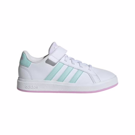 Tênis Infantil Adidas Grand Court Elastic Lace and Top Strap - Tam 26 ao 36