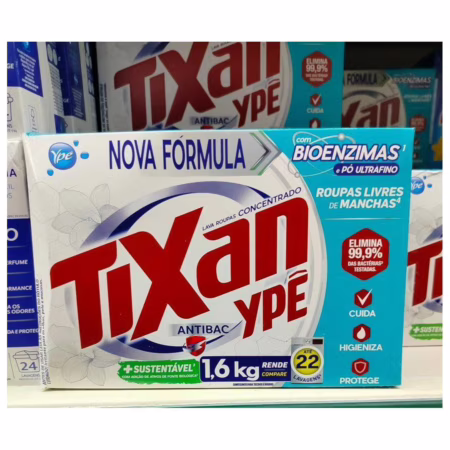 Tixan Ypê Lava Roupas em Pó Antibac 1,6Kg