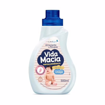 Vida Macia Amaciante Glicerina & Algodão 500Ml