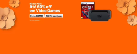10% OFF em compras a partir de R$ 200,00 com limite de 50,00.