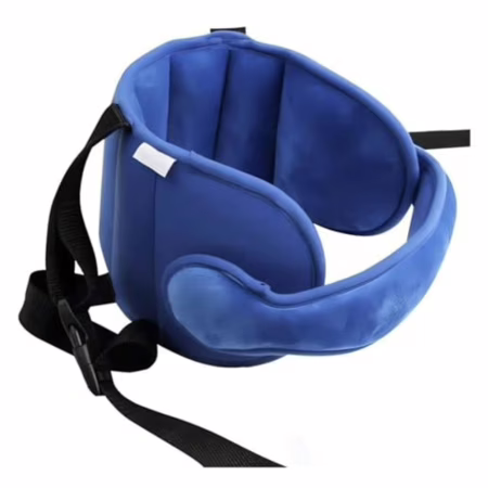Apoio de Cabeça Infantil Para Cadeirinha de Carro, Almofada de Pescoço Ajustável | Protetor Pescoço Bebê Ajustável | Suporte De Cabeça Protetor Infantil Carro | Almofada | Proteção Criança (Preto)