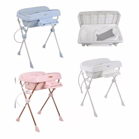 Banheira Burigotto -  Millenia - Nas cores Azul, Rosa e Branco