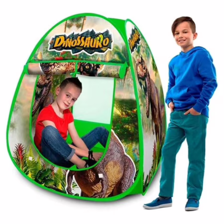 Barraca Infantil Dobrável Dinossauro, DM Toys