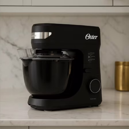 Batedeira Planetária Black 12 Velocidade Obat640 Oster 850w Cor Preto/Inox