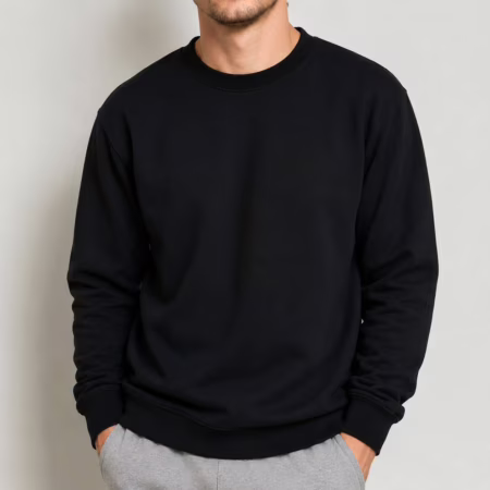 Blusa Moletom Gola Redonda Unissex Gola Careca Promoção