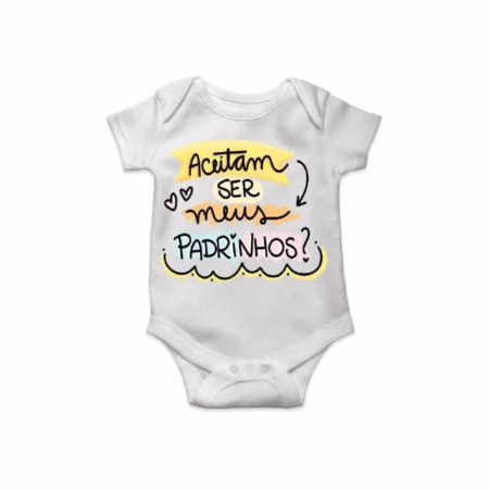 Body Bebê Personalizado (Tam. P e M)