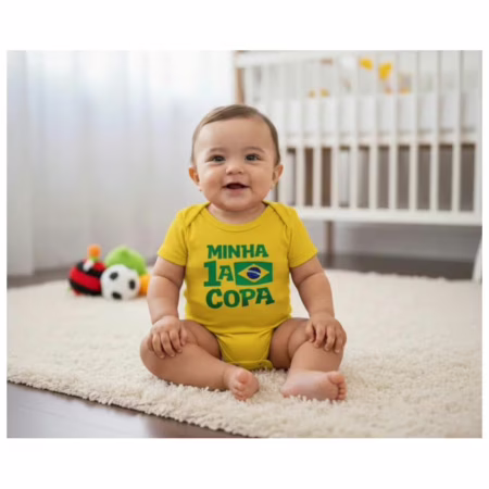Body Bebê Seleção (Tam. P ao G)