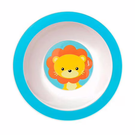 Buba Pratinho Bowl Animal Fun Leão Colorido