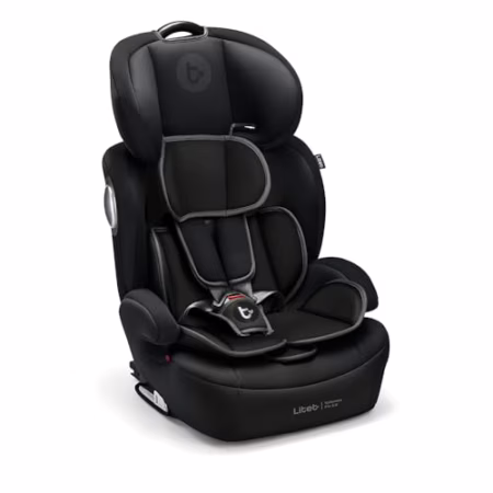 Cadeira Para Auto 9-36 Kg Isofix Litet Safemax Fix 2.0, Preta - BB459