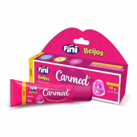 💎 Carmed Fini Beijos Hidratante Labial com cor 10g