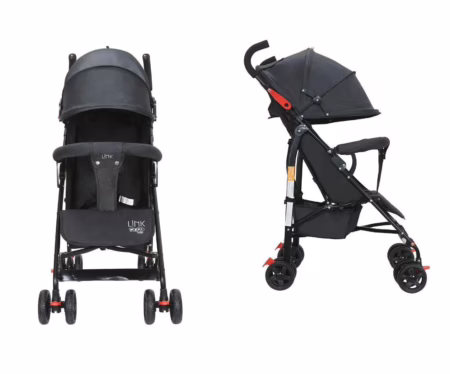Carrinho de Bebê Guarda Chuva Modo Berço Link Até 15kgs Maxi Baby