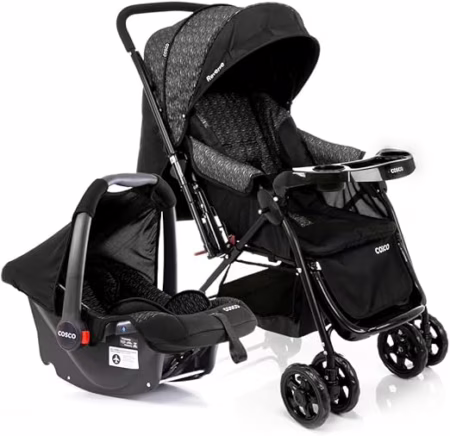 Carrinho Travel System Reverse Cosco Kids