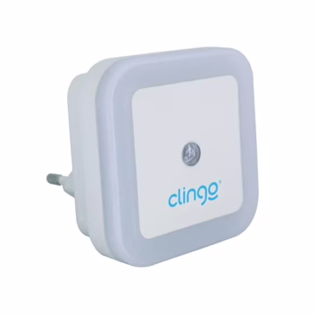 Clingo Luminária Led com Sensor Square, Branco