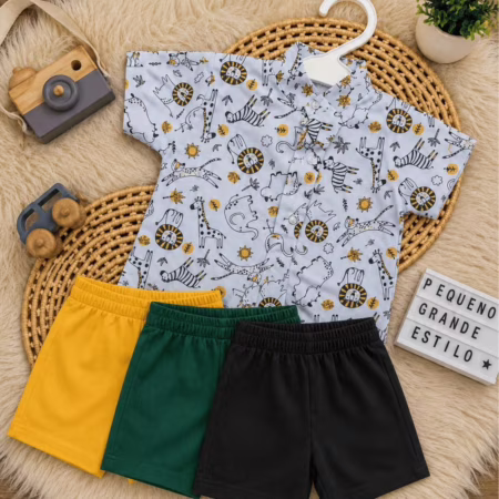 Conjunto Infantil Masculino de 1 Ano - CM Baby