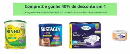 🚨 CORRE CUPOM 40% AMAZON 🚨