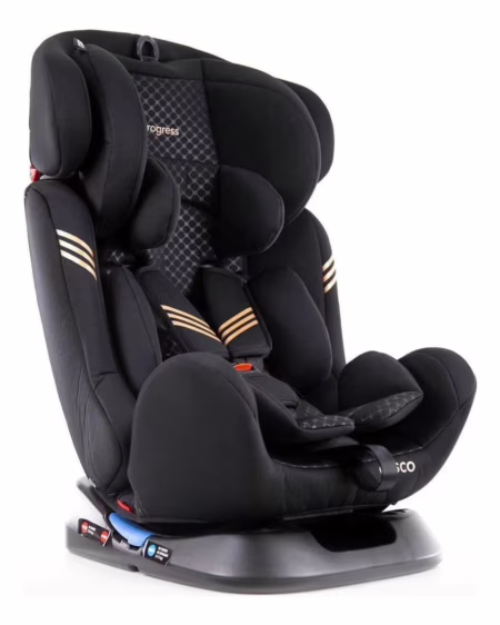 Cosco Kids, Cadeirinha Progress, 0 a 36kg, Preto Bronze