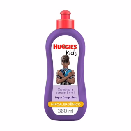 😍 Creme para Pentear Huggies Kids Super Crespinhos 360 ml