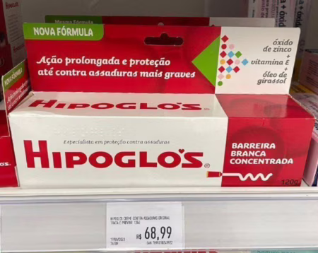 Creme Preventivo de Assaduras Hipoglós Original 120g