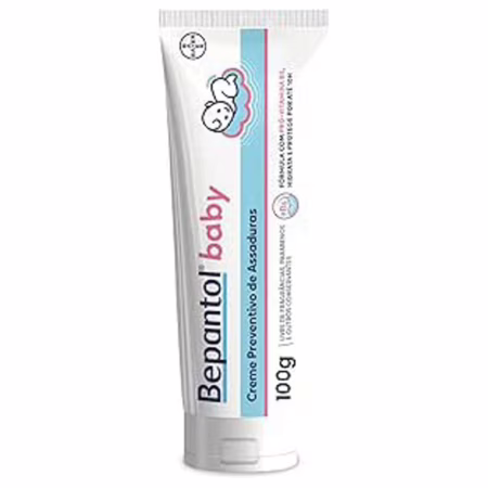 Creme Preventivo de Assaduras Para Bebês Bepantol Baby, 120g