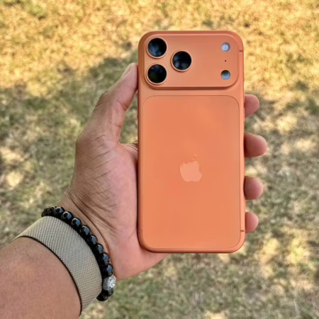 É o 17 Pro Max de 512GB 🍎😮